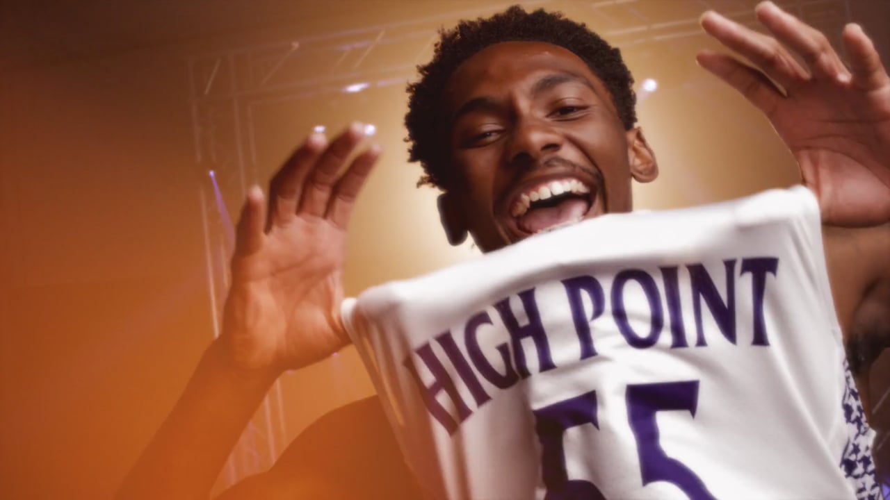 Still from Panthers Basketball for High Point University